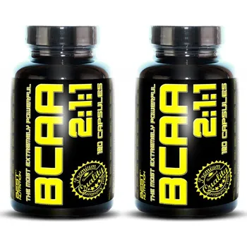 Aminokyselina 1+1 Zadarmo: BCAA 2:1:1 od Best Nutrition Balení: 250 kaps. + 250 kaps.