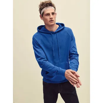 Pánská mikina Blue Men's Hooded Hoodie Sweat Fruit of the Loom Fruit of the Loom modrá 2467190