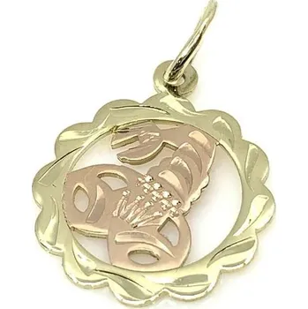 Přívěsek Diante Zlatý přívěsek s motivem štíra 31506102