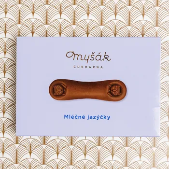 Čokoláda Mléčné čokoládové jazýčky - Cukrárna Myšák - 60g