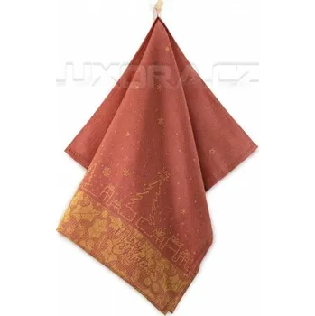 Utěrka Utěrka VÁNOČNÍ ČAS červená - 50 x 70 cm