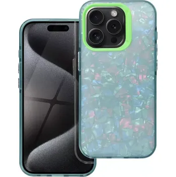 Pouzdro na mobilní telefon Pouzdro Coolcase TUTTI FRUTTI - Apple iPhone 16 Pro Max - zelené (Pouzdro TUTTI FRUTTI pro Apple iPhone 16 Pro Max zelené)