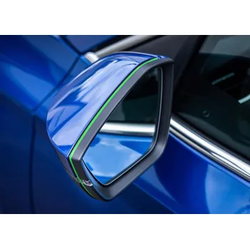 Auto-moto Design lišta zpětných zrcátek - zelená, Škoda Citigo, 2011-2019 (644 07)