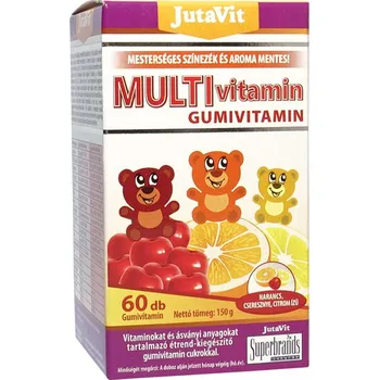 JutaVit Multivitamin Immuner gummies For Kids (60 Gumový cukr)