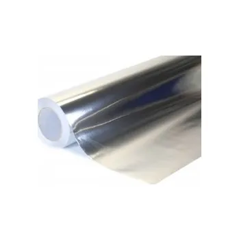 Polep vozidla Chromovaná broušená stříbrná auto wrap fólie 152x500cm - interiér/exteriér