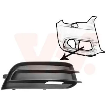 Nárazník Vetraci mrizka, naraznik VAN WEZEL 0301592