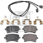 Sada brzdových destiček, kotoučová brzda FEBI BILSTEIN 16826