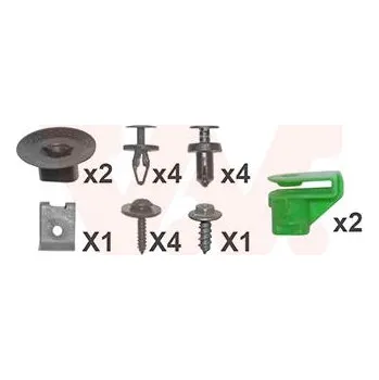 Nárazník Montazni sada, naraznik VAN WEZEL 4328793