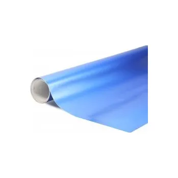 Polep vozidla Matná perleťová modrá auto wrap fólie 152x400cm - interiér/exteriér
