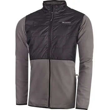 Pánská mikina Columbia Basin Butte™ Full Zip Fleece II M 2101761023 - city grey/black XL