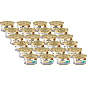 Krmivo pro kočku Purina Gourmet Gold Savoury Cake s jehněčím masem a zelenými fazolkami 24x85g