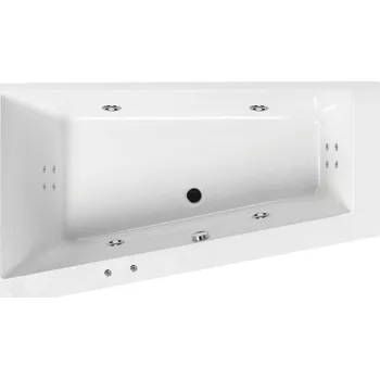 Vana Santech plus SANTECH hydromasážní vana EVO-S BODY 200, 170x100 cm, automatický dohřev vody zdarma Varianta: Levá + doprava zdarma + při platbě převodem sleva