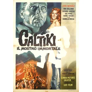 Plakát Plakát, Obraz - Caltiki Immortal Monster 02