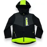 Sezon Chlapecká zateplená softshellová bunda černá Barva: Černá, Velikost: 158