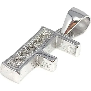 Přívěsek Šperky Jan Kos Jan Kos jewellery Stříbrný přívěsek písmenko 12103022