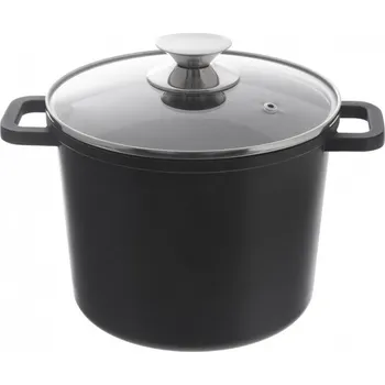 Hrnec Orion Grande 113316 černý hrnec se skleněnou poklicí