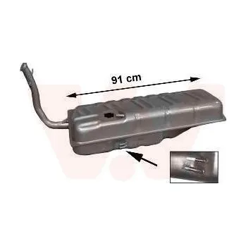 Palivová nádrž Palivová nádrž VAN WEZEL 5820082