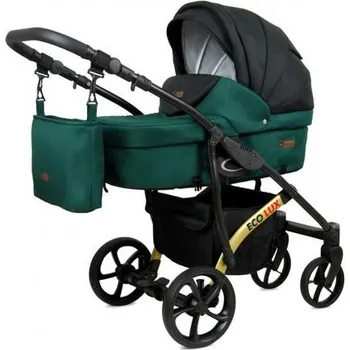Kočárek Kočárek 2v1 ECO LUX Bottle Green