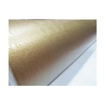 Polep vozidla Imitace kůže krokodýl zlatá auto wrap fólie 152x1500cm - interiér/exteriér