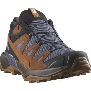 Pánská treková obuv Salomon X Ultra 360 Leather GTX L47684900 - grisaille/caramel cafe/marmalade 40 2/3