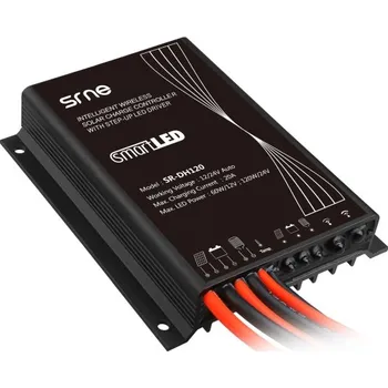 solární regulátor Solární regulátor PWM SR-DH120LC 20A 12V/24V