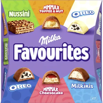Bonboniéra Milka Favourites, 158 g