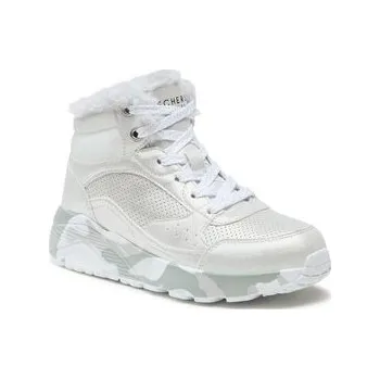 Dámské tenisky Skechers Sneakersy Uno Lite Camo Dazzle 310485L/SLGY Stříbrná 27