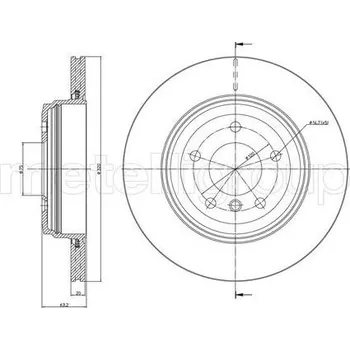 Brzdový kotouč Brzdový kotouč CIFAM 800-815C