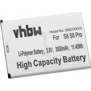 Baterie pro mobilní telefon VHBW Baterie pro Ulefone S8 / S8 Pro, 3000 mAh