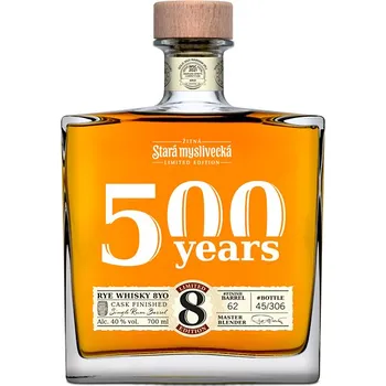 Whisky Stará Myslivecká Single Barrel Rum 8 y.o. 40 % 0,7 l holá láhev