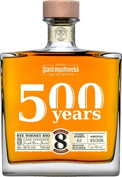 Whisky Stará Myslivecká Single Barrel Rum 8 y.o. 40 % 0,7 l holá láhev