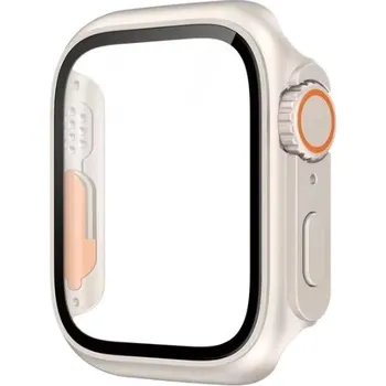 Příslušenství k chytrým hodinkám Ochranný kryt pro Apple Watch - Šampaňský stříbrný, 40 mm