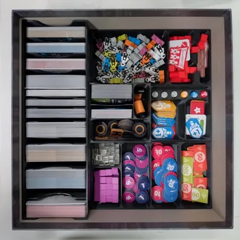 Příslušenství k deskovým hrám 3D tisk Podřipsko Hegemony (včetně rozšíření) (černý, 82627)