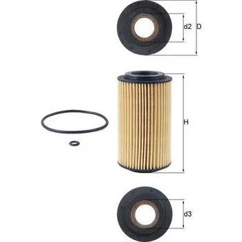 Olejový filtr Olejový filtr MAHLE OX 153D1