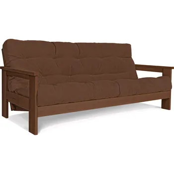 Pohovka Rozkládací pohovka MEXICO 03 210 cm z masivu/hnědá