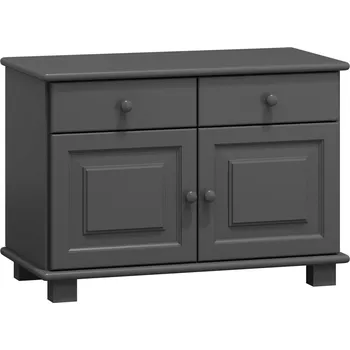 Komoda Slevadoma Komoda masiv borovice se skříňkou a zásuvkami 2-2 ILONA Barva: Barva šedá