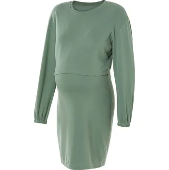 Dámské šaty esmara® Dámské těhotenské šaty (XS(32/34), zelená)