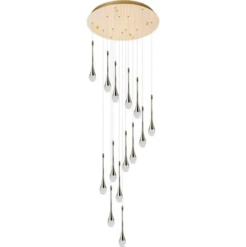 Designový lustr Dalma 14 Zlatá