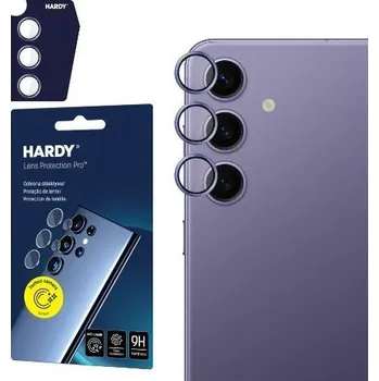 3mk Hardy Lens Protection Pro skla na fotoaparát Samsung Galaxy S24+ fialová
