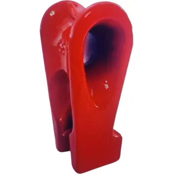 zvedák Kluzný lesnický třmen - spona řetěz 8 mm, 2t, červeně lakovaný