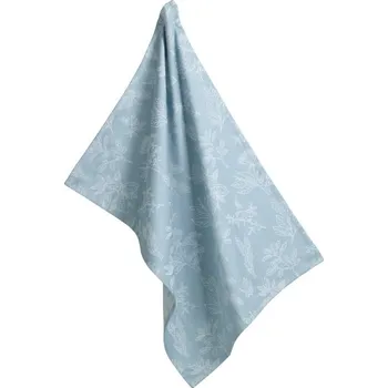 Utěrka Utěrka KELA na nádobí Svea 70x50 cm modrá listy KL-12796