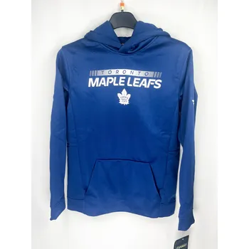 Chlapecká mikina Outerstuff Dětská mikina Toronto Maple Leafs NHL Authentic Pro Hood Po Hoodie Velikost: Dětské L (13 - 14 let)