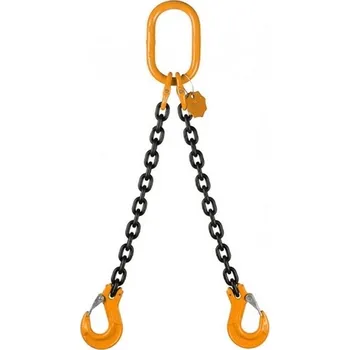 Stavební technika Pewag Řetězový úvazek dvoupramenný tř.10 Délka úvazku: 2m, Zkracování: Ne, Nosnost a pr.článku:: 2000 kg / 1400 kg - pr.6 mm