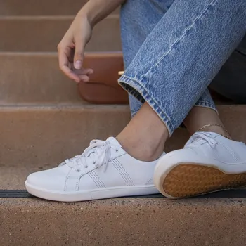 Pánské tenisky Pánské tenisky XERO SHOES DILLON LEATHER White | Barefoot tenisky - 45