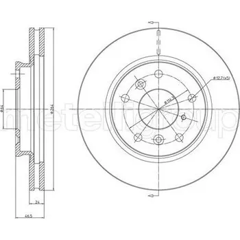 Brzdový kotouč Brzdový kotouč CIFAM 800-274