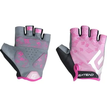 Chránič rukou Extend SPIREA růžová-bílá M (Rukavice dámské Extend SPIREA pink-white M)