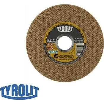 Příslušenství k brusce Řezný kotouč TYROLIT Premium 180x2x22,22 mm - na hliník T41 A30NB80