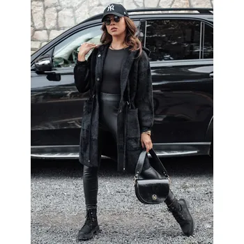 Dámský kabát Dámský kabát DSTREET MELBY ČERNÁ M