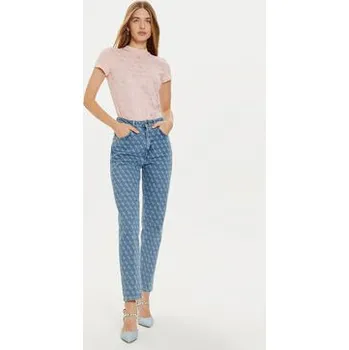 Pánské oblečení Guess T-Shirt W4BI26 J1314 Růžová Slim Fit M