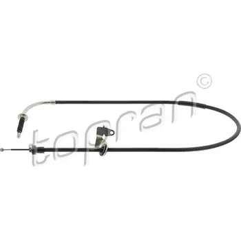 Lanko parkovací brzdy Tazne lanko, parkovaci brzda TOPRAN 501 723